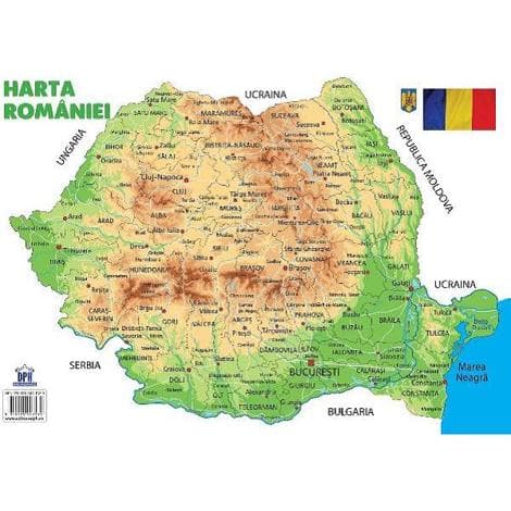 Planșa: Harta României
