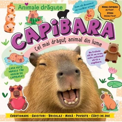 Capibara cel mai dragut animal din lume