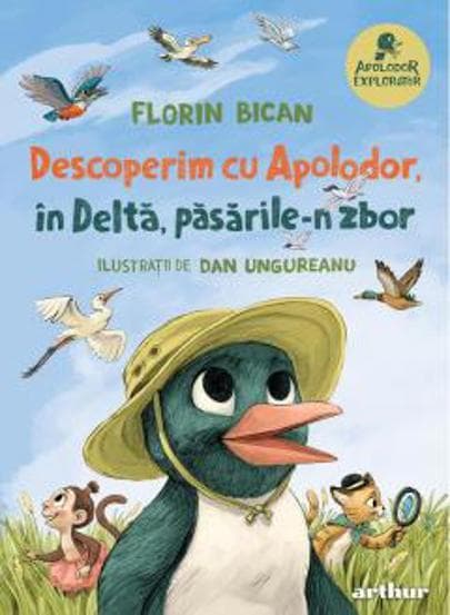 Descoperim cu Apolodor în Deltă păsările-n zbor