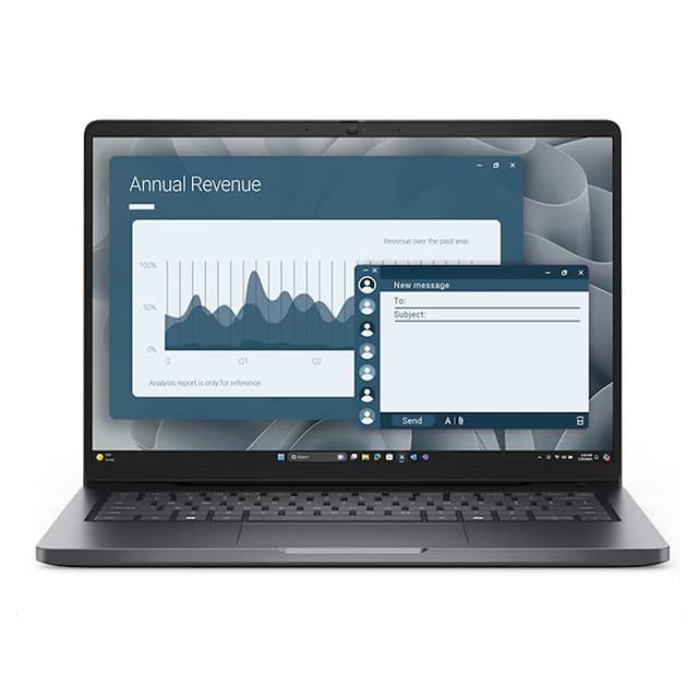 Laptop Dell Pro 14 Pc14255, AMD Ryzen 5 220, 14", Rezolutie 1920 x 1200, 16 GB DDR5, SSD de 512 GB, AMD Radeon 740M Graphics