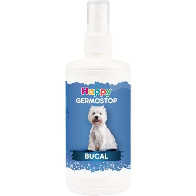 PASTEUR  Germostop Bucal, XS-XL, igienă orală soluție câini și pisici, antibacterian, împrospătarea respirației, flacon cu aplicator, 200ml