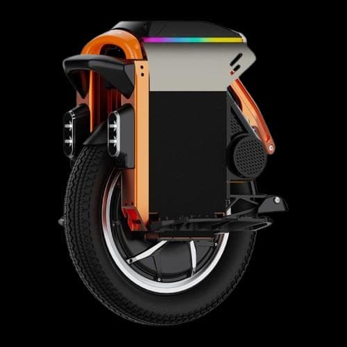 Monociclu electric KingSong S16 Pro, viteza maxima 60km/h, Autonomie 120km, Motor 3000W, iluminare RGB, Roata 16inch (Negru)