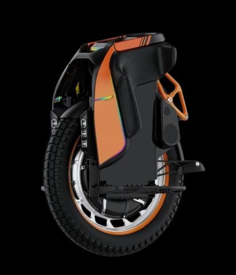 Monociclu electric KingSong S19, viteza maxima 60km/h, Autonomie 150km, Motor 3500W, Roata 18inch, baterie 1776Wh, Lumini LED (Negru)