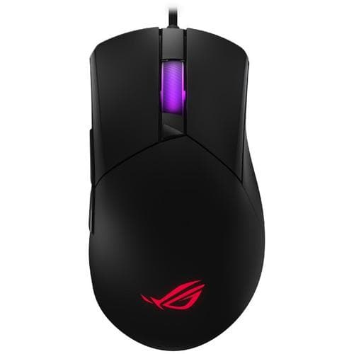 Mouse Gaming cu fir ASUS ROG GLADIUS III CORE, 12.000DPI, 1.000HZ, PAW3311, ROG Micro Switch II, ROG Push-Fit Switch Sockets, ROG Paracord, PTFE feet, 72gr, Negru